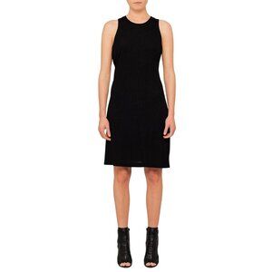 RAG & BONE NWT Black Dress Leyton Drape Solid Sleeveless LBD XXS